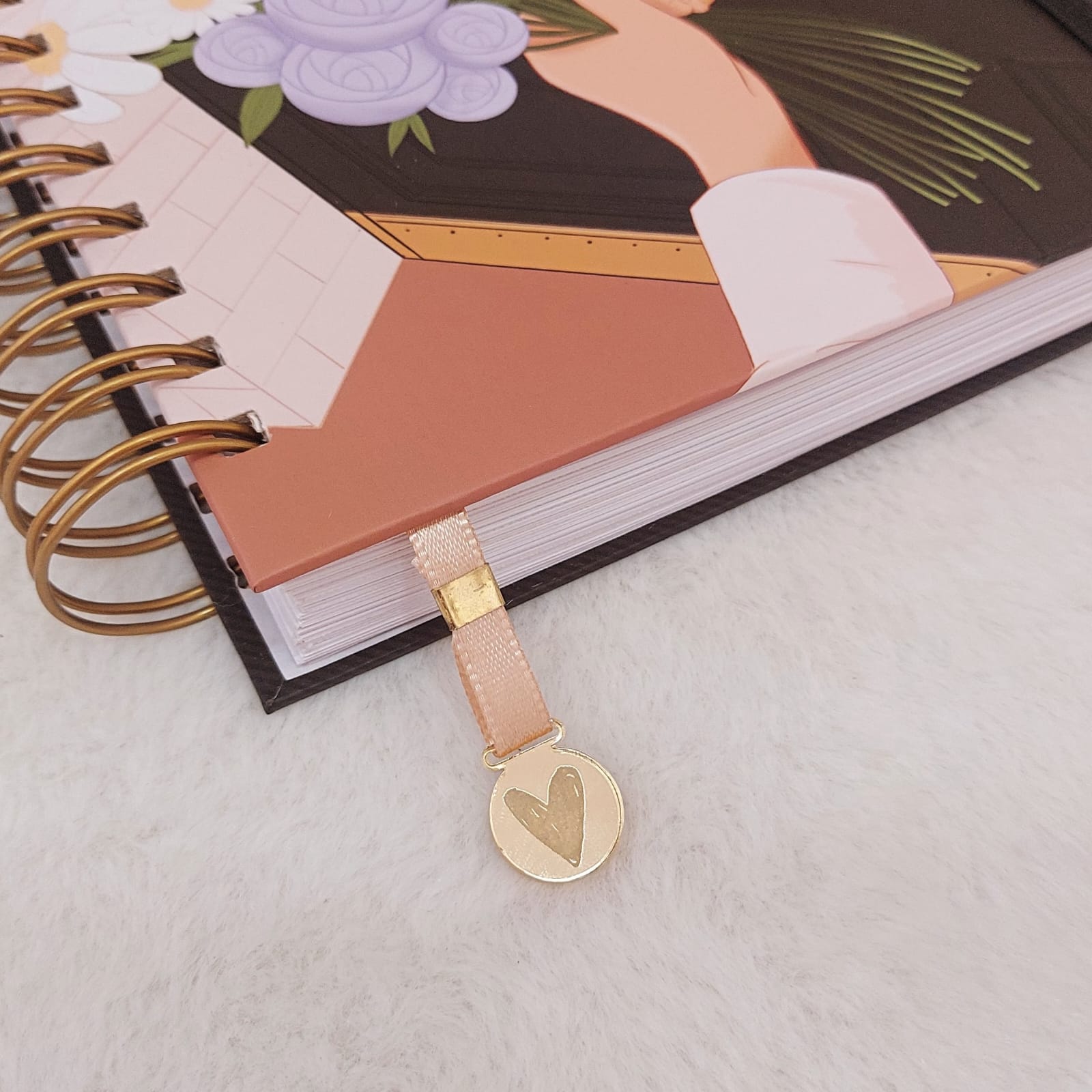 Marca Páginas Fita de Cetim